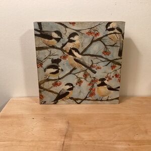 Bird plague on wood Cody Blomberg